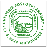 Uvedenie poštovej známky CHKO Vihorlat