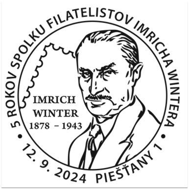 5 rokov spolku filatelistov I. Wintera