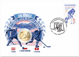 Numismatic Cover: The 100th Anniversary of the European Ice Hockey Championship in the High Tatras 