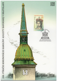 200. výročie korunovácie Karolíny Augusty Bavorskej v Bratislave