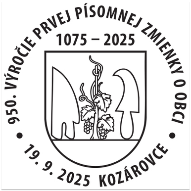 950. výročie prvej písomnej zmienky o obci Kozárovce