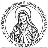 50. výročie združenia Rodiny nepoškvrnenej