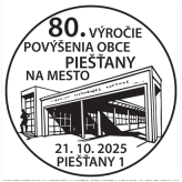 80. výročie povýšenia obce Piešťany na mesto