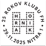 25 rokov klubu Františka Horniaka