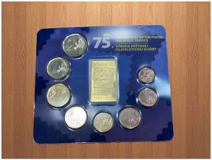 Set of Coins - 75th Anniversary of POFIS