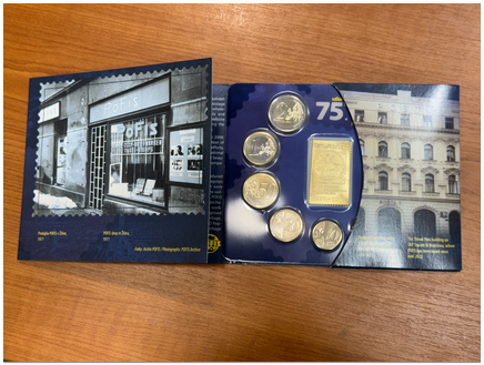Set of Coins - 75th Anniversary of POFIS