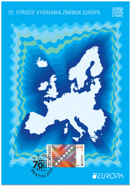 EUROPA 2026: 70. výročie vydávania známok EUROPA