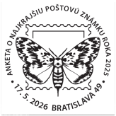 Anketa o najkrajšiu poštovú známku 2025